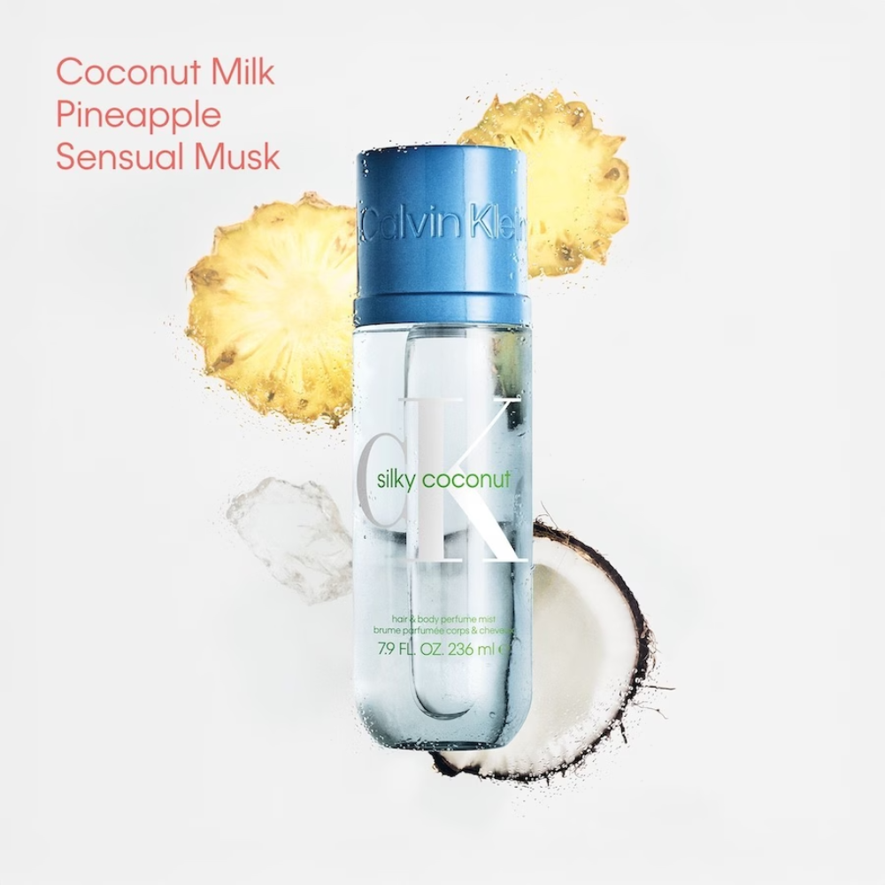 Calvin Klein, Silky Coconut Hair & Body Perfume Mist - 236ml – Image 2