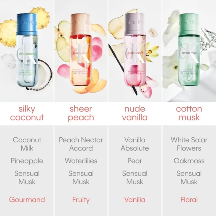 Calvin Klein, Cotton Musk Hair & Body Perfume Mist - 236ml – Image 5